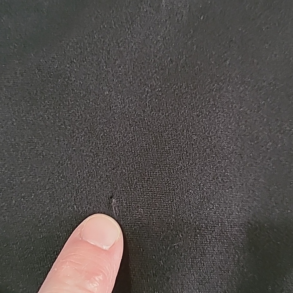 Lucky Brand women's fleece lined, black long-sleeved shirt size Medium - Picture 8 of 8